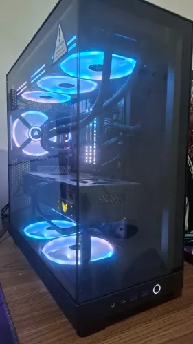 Gabinete aquário NZXT H6 FLOW 