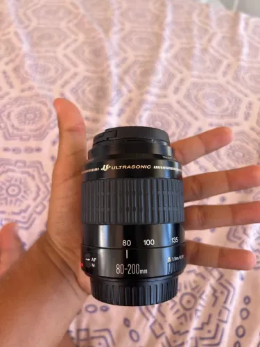 Lente canon lens EF 80-200mm 1:4.5-5.6 (USM)