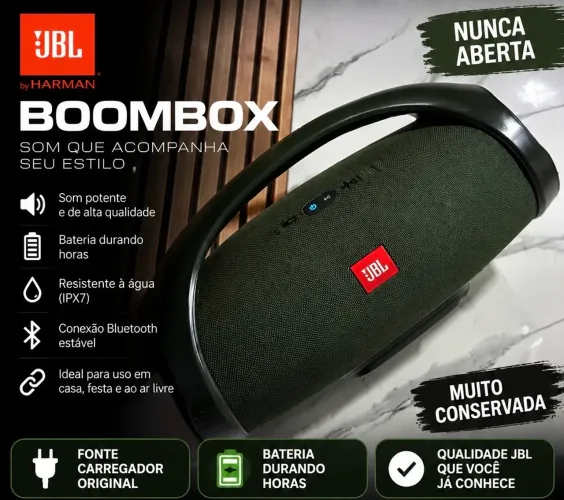 Bombox em ótimo estado