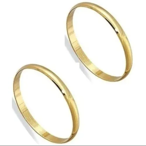 PAR DE ALIANÇAS NOIVADO/ CASAMENTO 18K / 1,10mm / 1.00Gr