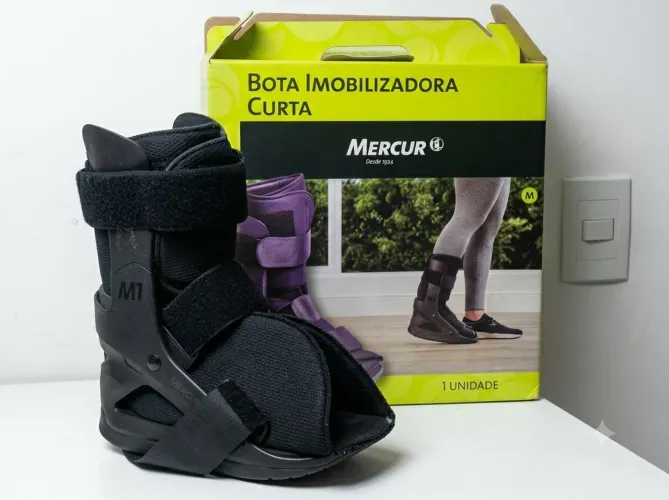 Bota Imobilizadora Mercur M1 Curta - Tamanho M