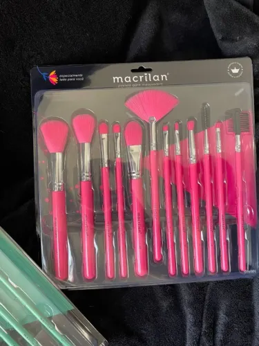 Conjunto de 12 Pincéis MACRILAN