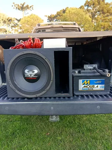 Trio Automotivo Completo - Ultravox 12? 1100 RMS + Taramps HD 3000 ?