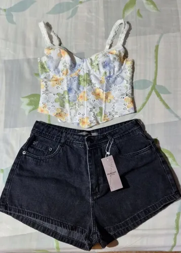 Corset e bermuda