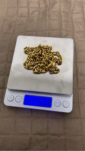 Cordão de ouro Cartier 70 cm