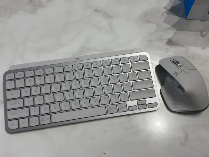 Teclado e Mouse logitech- (Loja Física + Garantia)