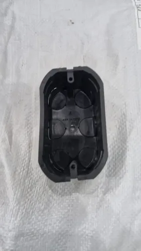 Caixa 4X2 - Preta Nanoplastic - Pacote c/50