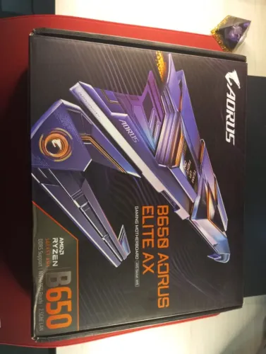 Placa-mãe B650M AORUS Elite AX (AM5/DDR5) - Nova Lacrada