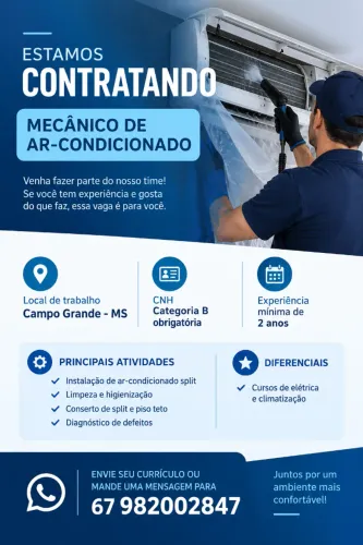 Tecnico de ar condicionado