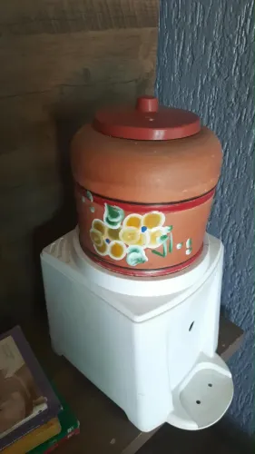 Filtro barro pequeno usado