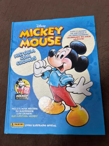Álbum Mickey 90 Anos Completo Capa Dura