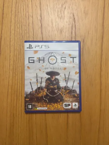 Jogo PS5 Ghost of Yotei Nunca Usado 100% Novo com código de conteúdo extra