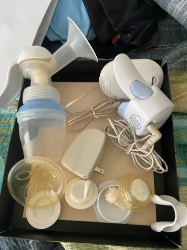 Bomba de leite manual e elétrica