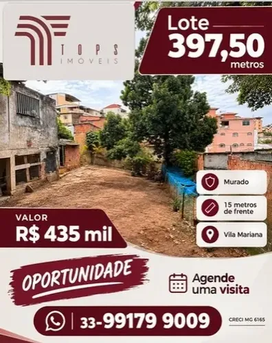 Lote 397,50m Vila Mariana