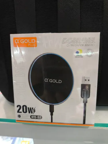 Carregador portátil indução 20W
