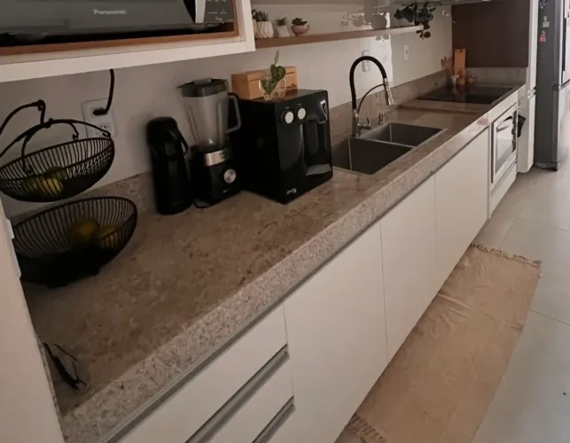 Bancada com Cuba para cozinha
