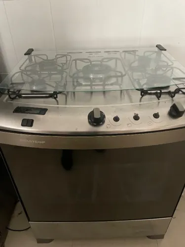 Fogão Brastemp inox