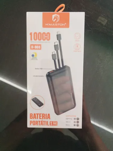 Powerbank 10000mAh Original - Carregamento Rápido