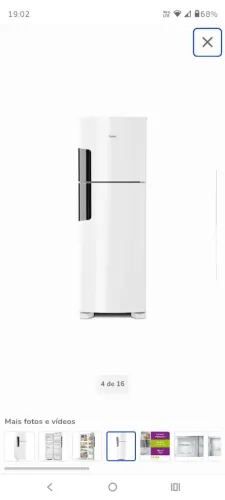 Vendo geladeira semi nova