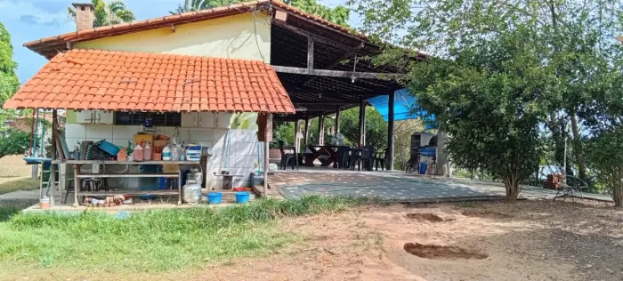 Chácara na beira do rio Tocantins