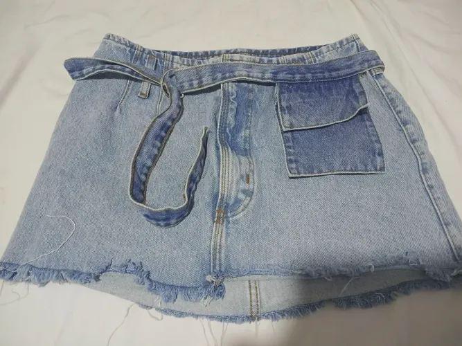 Saia jeans
