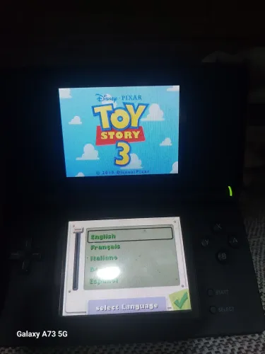 Ds lite lotado de jogos