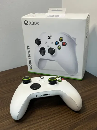 Controle Xbox Sem Fio Robot White - Xbox Series X/s One E Pc