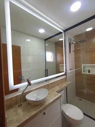 ESPELHO LED INSTALAÇÃO GRATIS