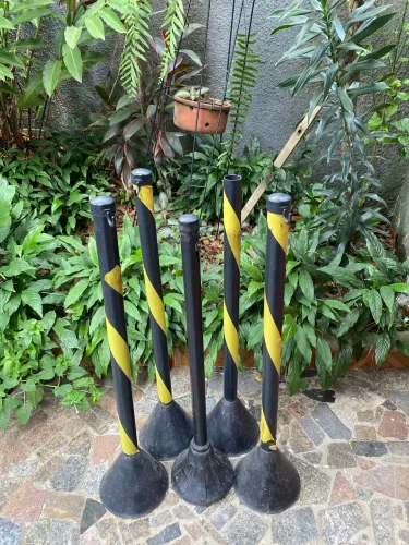 5 pedestais