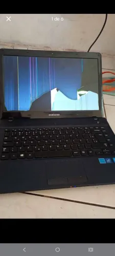 Notebook Samsung Com defeito OU TROCO POR CELULAR 