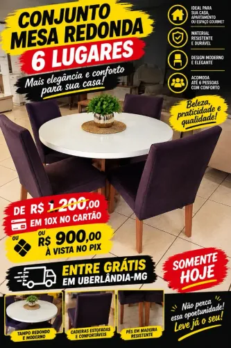 Mesa 4 lugares