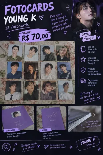 ? Photocards Young K - DAY6