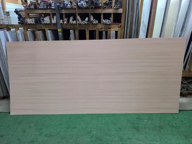 Placa Vinílica Bamboo - Tom Cinza Creme