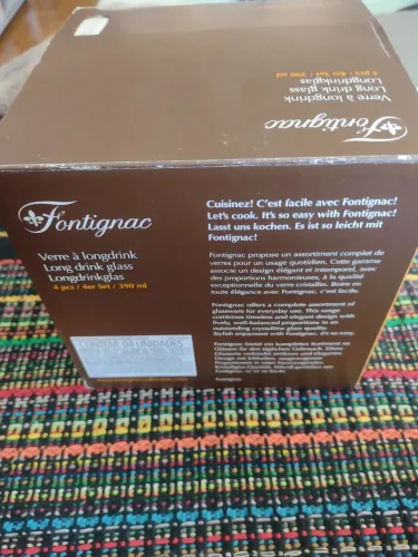 Conjunto de Copos Altos Fontignac Novos