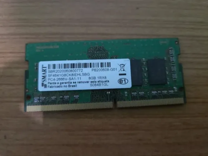 Memória Ram 8gb DDR4 2666mhz - Para Notebook - Usada