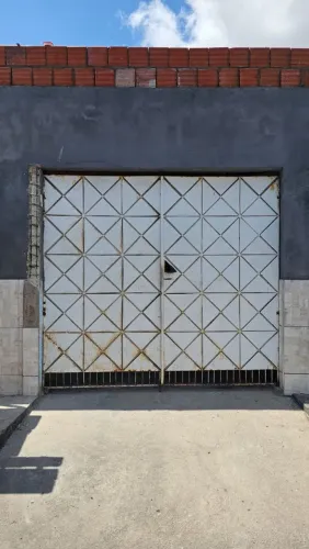 Portão de ferro 2 bandas