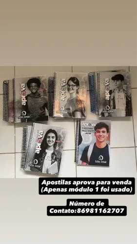 Vende-se apostilas Aprova São José