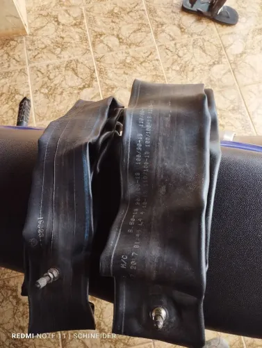 Camara de ar de moto