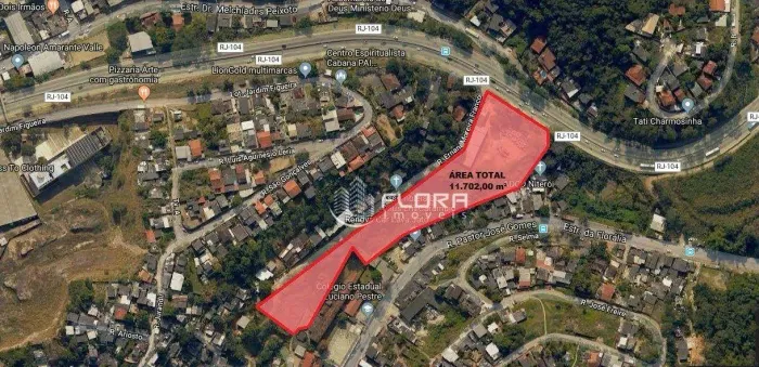Área à venda, 11700 m² por R$ 4.200.000,00 - Baldeador - Niterói/RJ