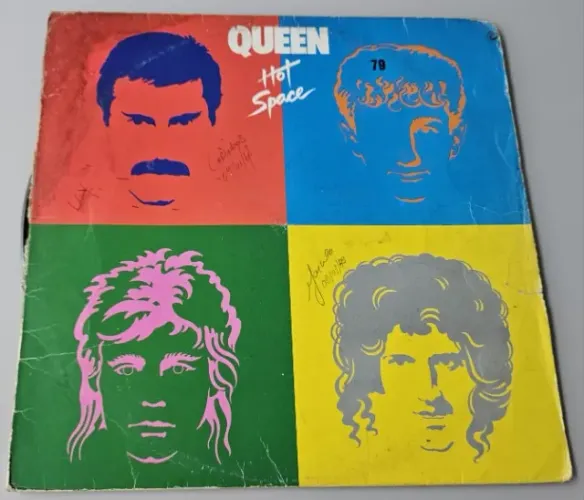 Queen Hot Space Lp Vinil Original Emi Brasil 1982 Usado