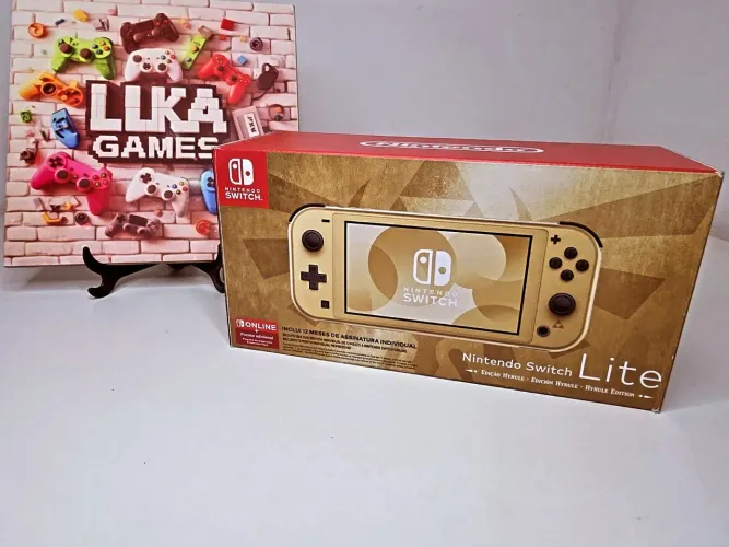 Nintendo Switch Lite Edição especial Zelda