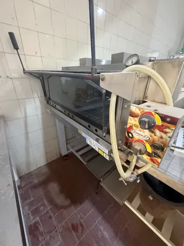 Forno a gás Refratário Itajobi 95x95x27 Infravermelho - Pizza / Esfiha