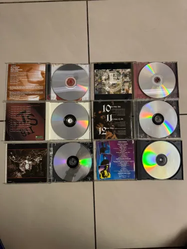 Lote de cds Rap 