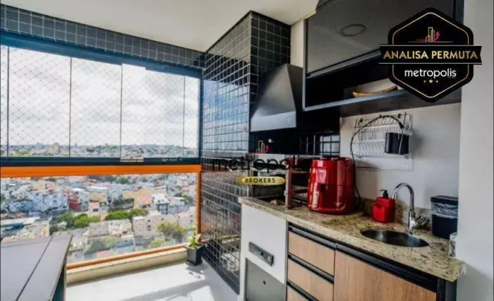Apartamento com 2 dormitórios à venda, 70 m² por R$ 680.000,00 - Vila Curuçá - Santo André