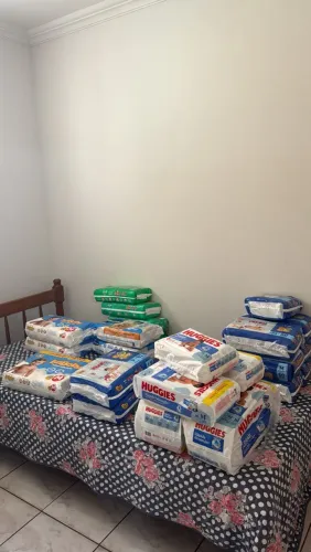 Fraldas M várias marcas 