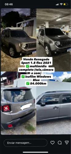 Jeep Renegade 1.8 4X2 Flex 16V Aut. 2021