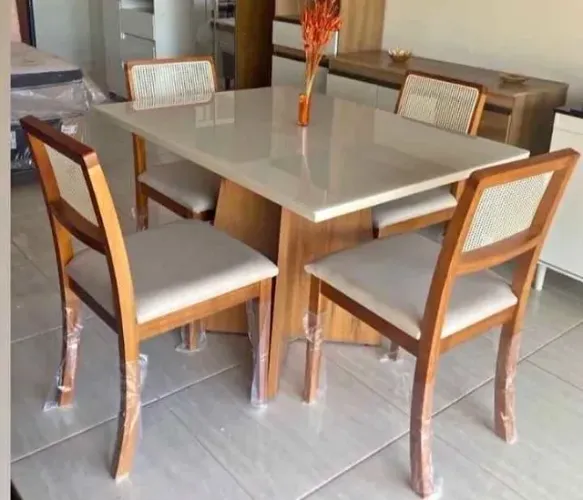 Cadeira P/ Mesa de jantar Rubi Novo Direto da Fabrica 