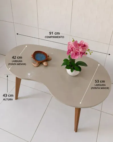 Mesa de Centro Orgânica