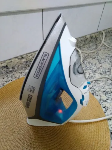 Ferro De Passar Black+decker Vapor Fx3060 Azul 127v (Usado)