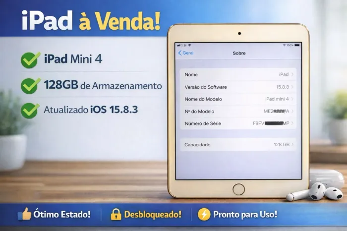 ? iPad mini 4 - Usado